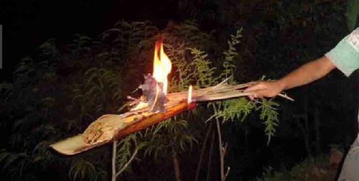 आज साउने  सङ्क्रान्ति : लुतो फालेर मनाइँदै