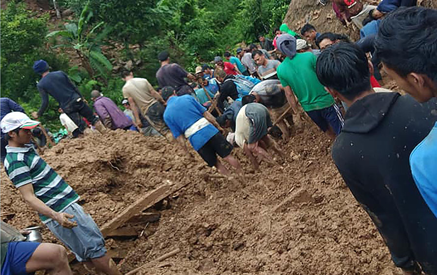 तनहुँ पहिरो : सोमबार बिहानदेखि बेपत्ता भएकाको शव भेटियो, मृतकको सङ्ख्या ११