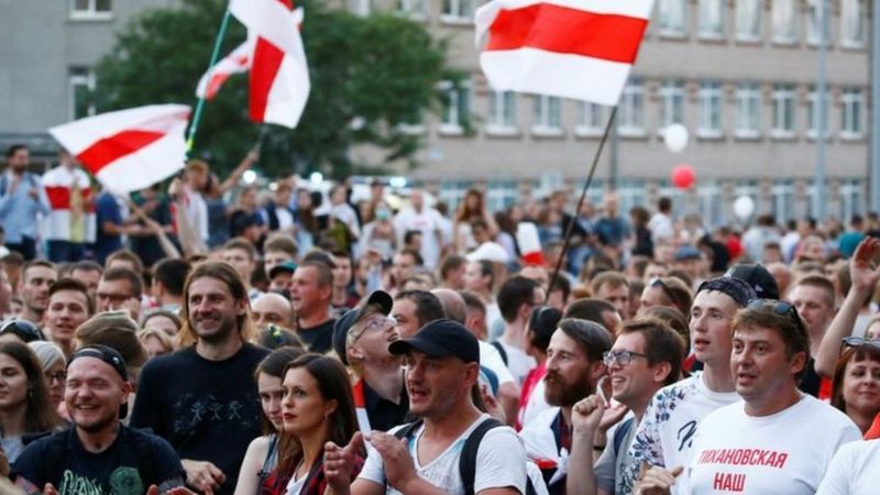 बेलारुसका राष्ट्रपतिलाई समर्थन गर्ने रुसी राष्ट्रपति पुटिनको वाचा