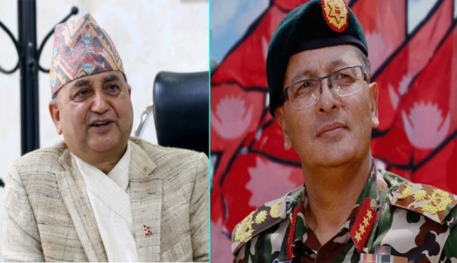 नेपाली सेनासँग किन बागिंँदैछन् रक्षामन्त्री ?