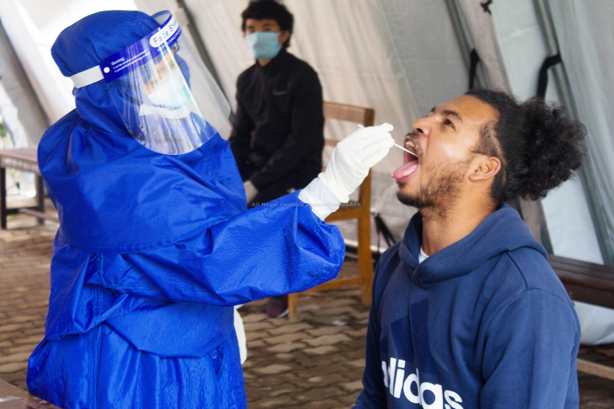 विश्वकप छनोट खेल्ने राष्ट्रिय फुटबल टोलीको कोरोना परीक्षण