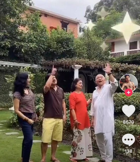 पूर्व प्रधानसेनापतिको टिकटकमा अभिनय, भिडियो सार्वजनिक