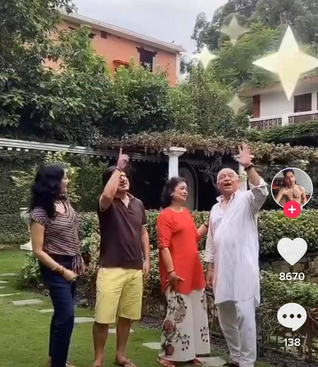 पूर्व प्रधानसेनापतिको टिकटकमा अभिनय, भिडियो सार्वजनिक