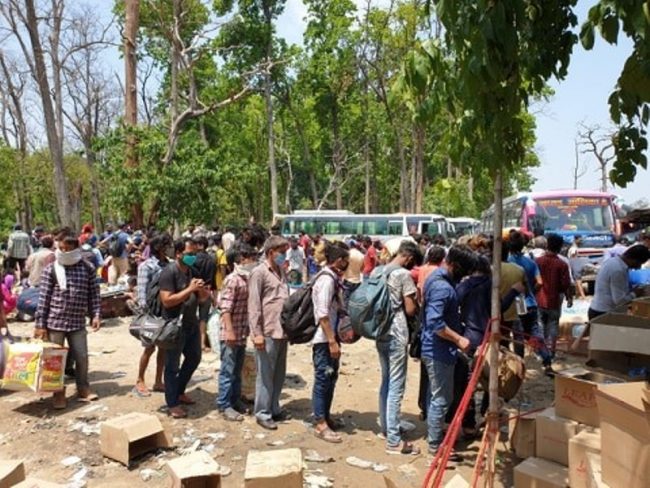 रोकिएन सीमानाबाट भित्रिने क्रम