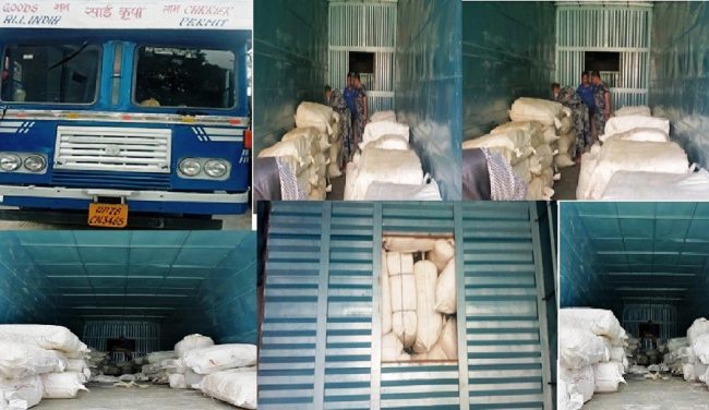 भारतीय ट्रकमा फल्स बटम बनाइ कपडामा करोडौँ छली, छ जनाविरुद्ध मुद्दा