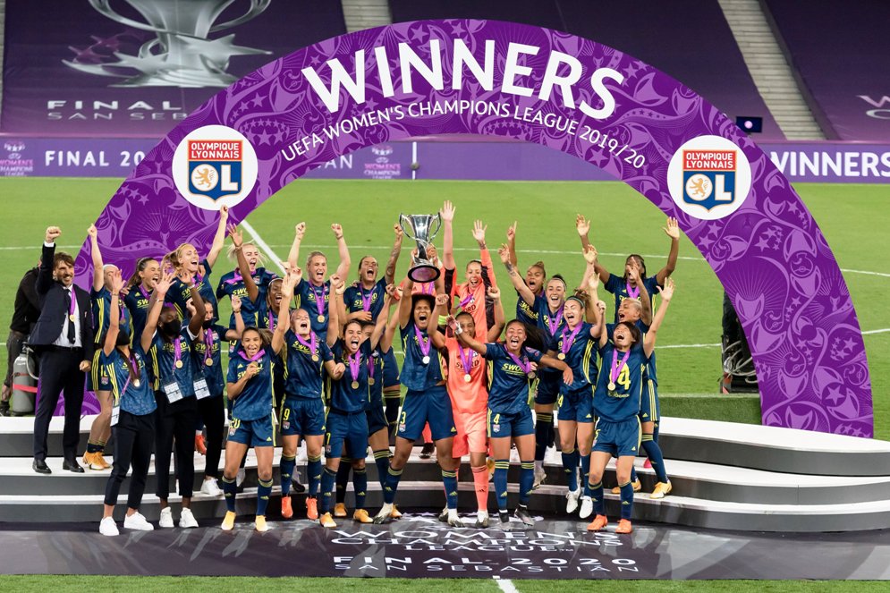 महिला च्याम्पियन्स लिगको उपाधि लियोनलाई