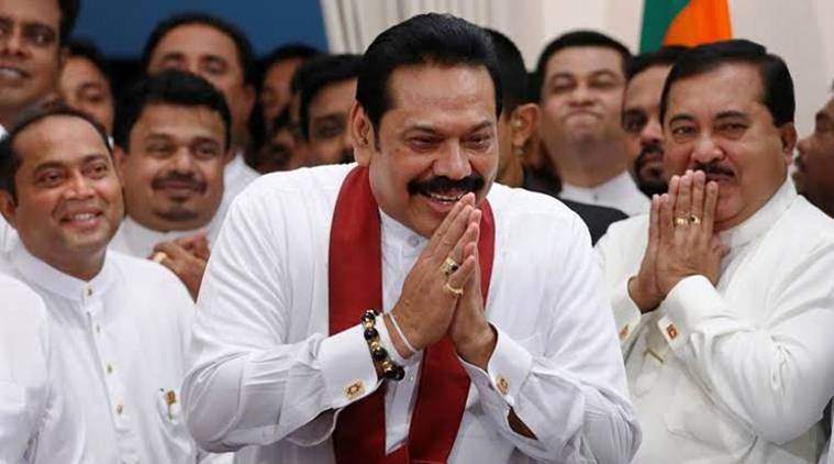 महिन्दा राजापाक्ष श्रीलंकाको नयाँ प्रधानमन्त्री नियुक्त, सपथ सम्पन्न