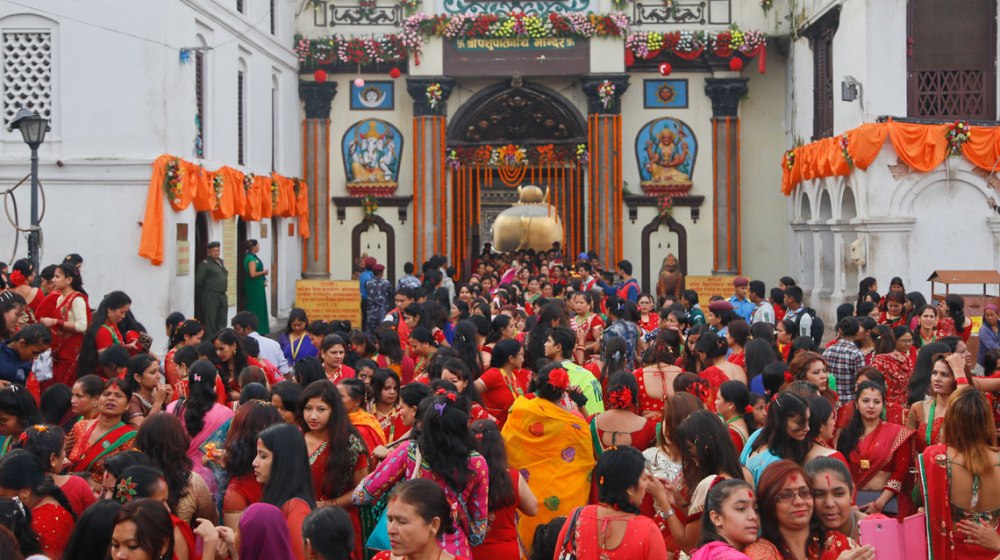 आज हरितालिका तीज,  पारिवारिक कल्याणको कामना गरी मनाइँदै