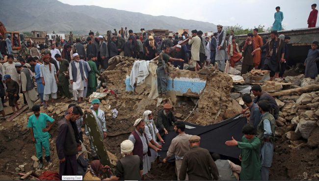 बाढीका कारण अफगानिस्तानमा ११० जनाको मृत्यु