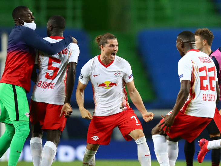 आरबीलेपजिग पहिलो पटक सेमिफाईनलमा