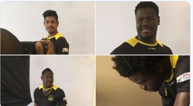 क्यारेबियन लिगमा जमैका टिमको जर्सीमा देखिए सन्दीप