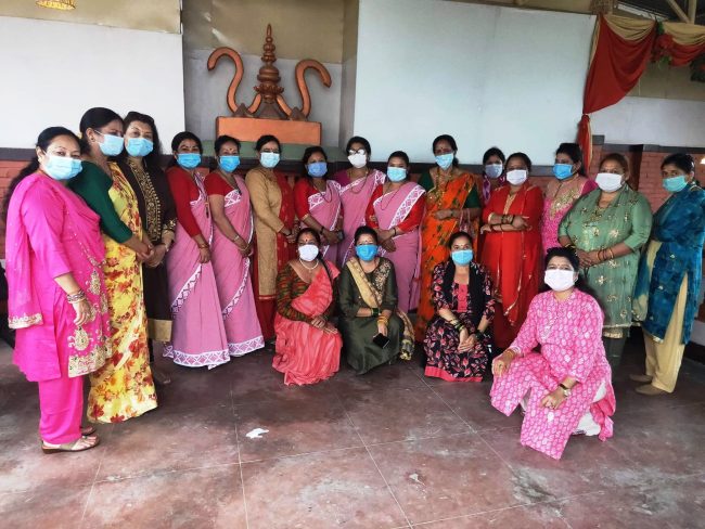 कामपा १४ मा रहेको महिला विकास समितद्वारा कोभिड–१९ सचेतनामूलक कार्यक्रम सम्पन्न