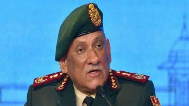 भारतीय सेनाका चीफ अफ डिफेन्स स्टाफ राउतले फेरि भनेः चीनको आक्रमण रोक्न भारतीय सेना सक्षम छ