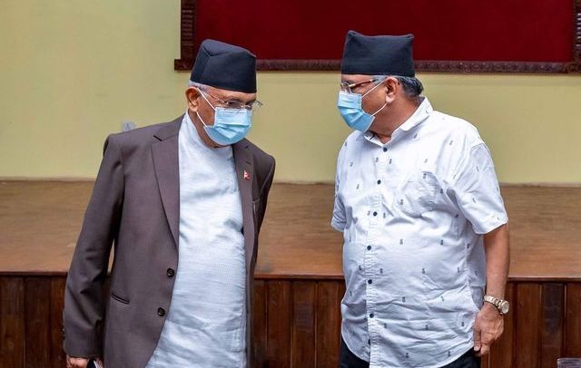 ओली–प्रचण्डबीच भेटवार्ता : संवैधानिक आयोगमा नियुक्ती प्रक्रिया अगाडि बढाइने