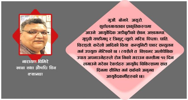 कोरोना संक्रमणमा के के खाने र किन ?