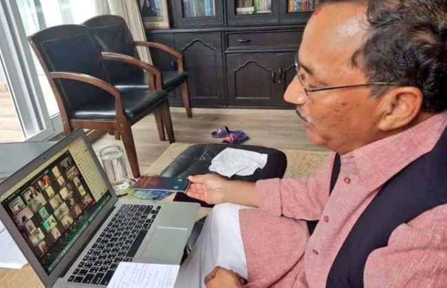 जनवर्गीय संगठनका नेताहरुसँग कमल थापाले भने, ‘राप्रपा उठ्छ, उठाउँछौं, एकता जोगाउछौं’