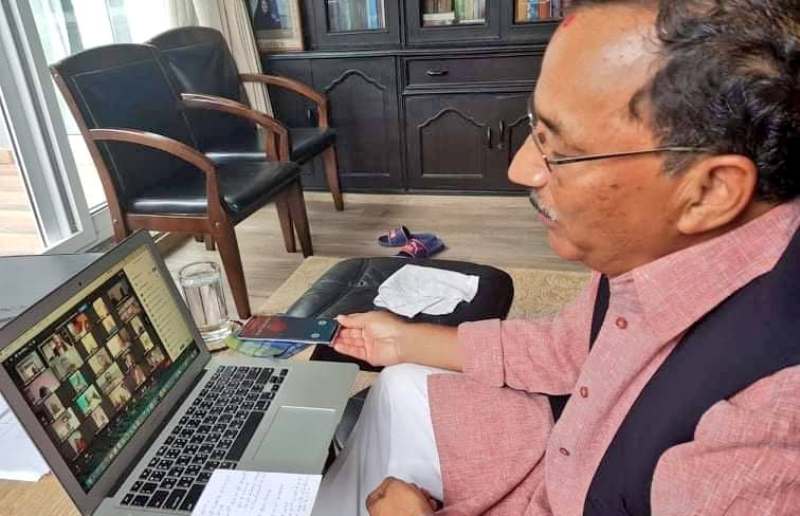 जनवर्गीय संगठनका नेताहरुसँग कमल थापाले भने, ‘राप्रपा उठ्छ, उठाउँछौं, एकता जोगाउछौं’