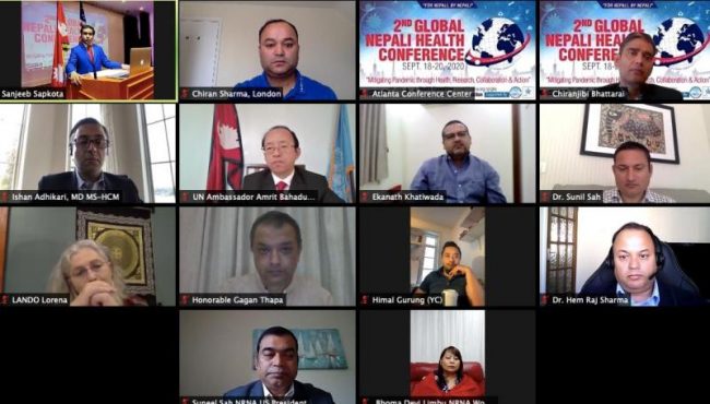 एनआरएनएका ज्ञान,अनुभव र सहयोगबाट नेपाल लाभान्वित हुनुपर्छ : पूर्वमन्त्री गगन थापा