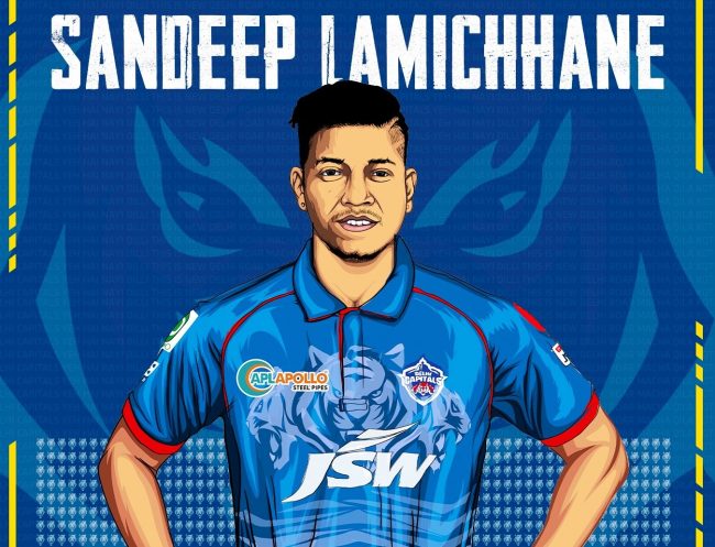 सन्दीप सम्मिलित दिल्ली हैदराबाद बिरुद्व भिड्दै