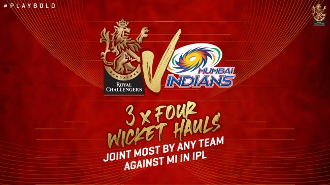 आईपीएलः मुम्बई र बेंगलोरबीच खेल हुँदै, टस हारेको बेंगलोरले पहिला ब्याटिंग गर्ने