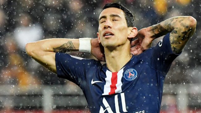 पीएसजीका फरवार्ड एन्जल डी मारीयालाई चार खेल प्रतिबन्ध