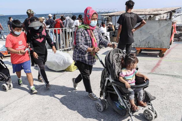 ग्रीसको मोरिया क्याम्पबाट करिब ५०० आप्रवासी बालबालिकालाई फ्रान्स ल्याइने