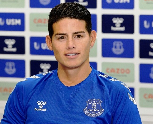 एभर्टनले भित्र्यायो कोलम्बियन स्टार रोड्रिग्वेजलाई