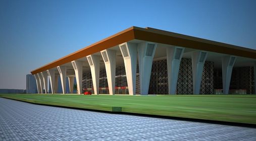 गोदावरीमा निर्माणाधीन अन्तर्राष्ट्रिय सम्मेलन केन्द्र ७० प्रतिशत सम्पन्न