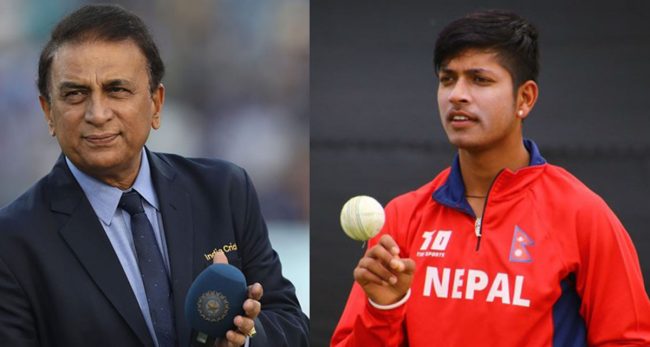 सन्दिप लामिछानेलाई भारतको राष्ट्रिय टिमबाट खेलाउनुपर्छः भारतका पूर्वकप्तान गावस्कर