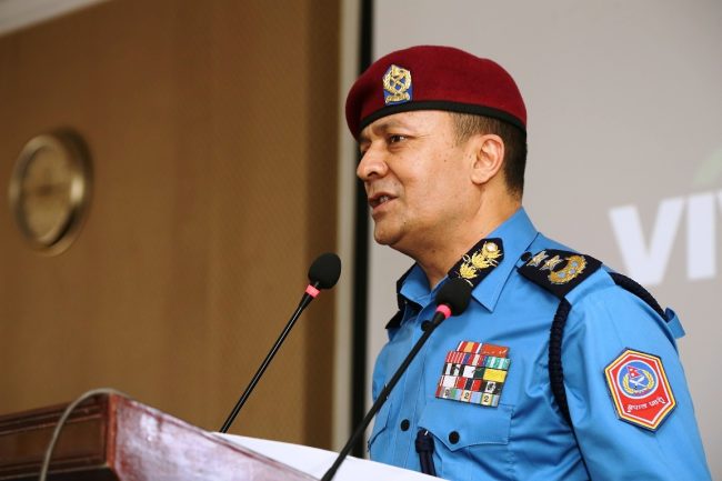 प्रहरी कार्यमा दीर्घकालीन योजना निर्माण गरी लागू गर्नुस् : प्रहरी महानिरीक्षक शैलेश थापा