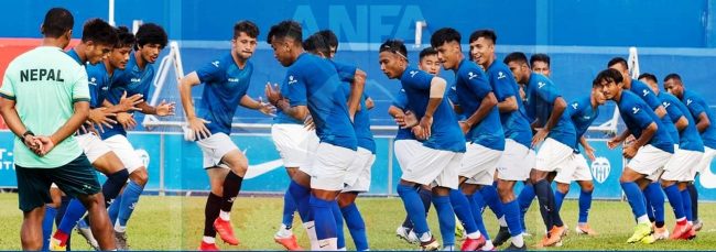 बंगलादेशविरुद्धको मैत्रीपुर्ण खेलका लागि एन्फाले ३५ खेलाडीहरुलाई प्रशिक्षणमा बोलायो