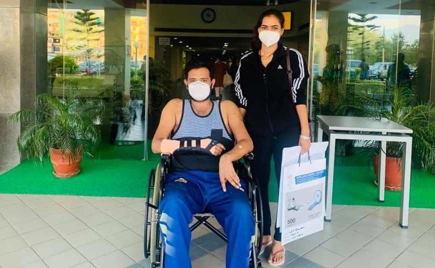 क्रिकेट खेलाडी ललित भण्डारी अस्पतालबाट डिस्चार्ज