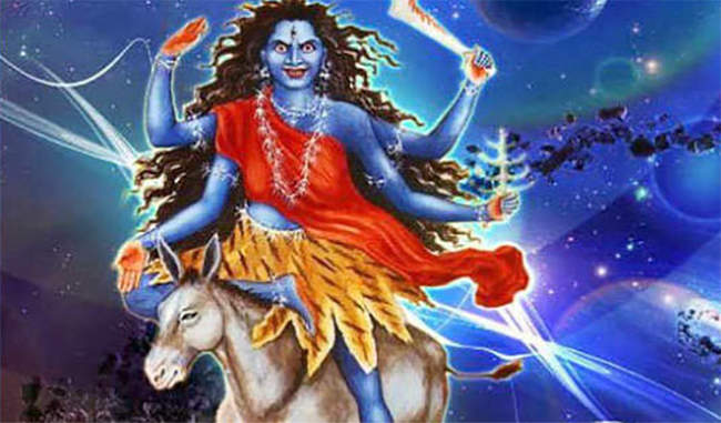नवरात्रको सातौँ दिन कालरात्रि देवीको पूजा आराधना गरिँदै