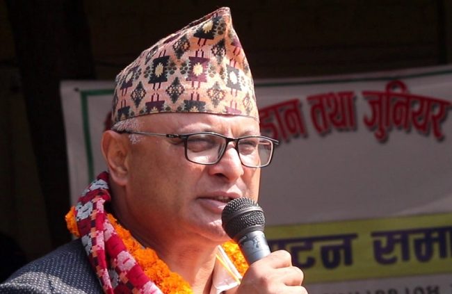 प्रदेश १ का कानून मन्त्री काेराेना संक्रमित