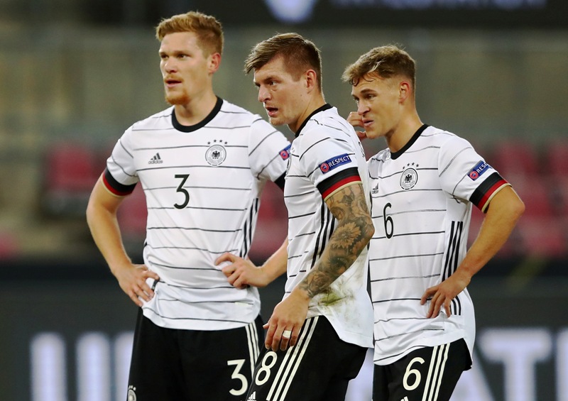 नेशन्स लिगमा स्वीटजरल्याण्ड र जर्मनी बराबरी