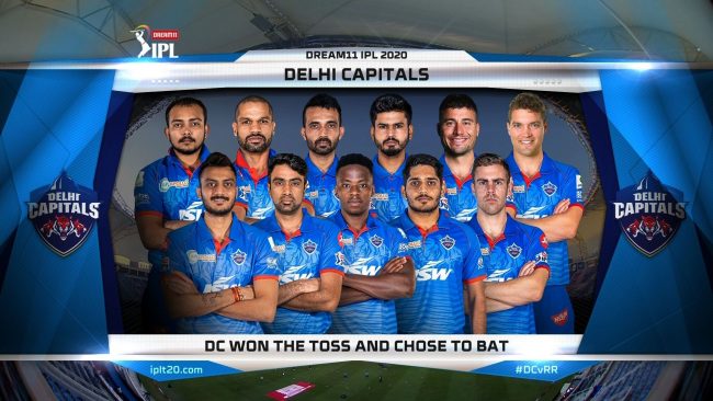 आईपीएलः दिल्लीले ब्याटिङ गर्दै