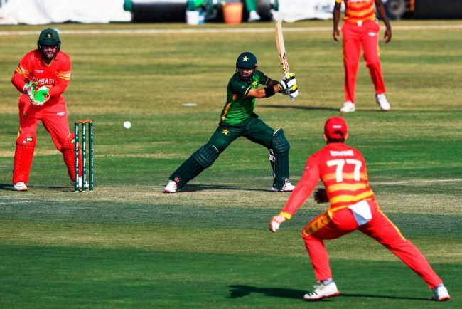 इमामुल हक र हारिस सोहेलको अर्धसतकमा पाकिस्तानद्वारा जिम्बावेलाई २८२ रनको लक्ष्य