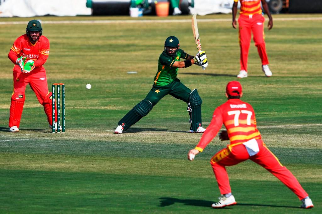 इमामुल हक र हारिस सोहेलको अर्धसतकमा पाकिस्तानद्वारा जिम्बावेलाई २८२ रनको लक्ष्य