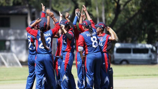 महिला टि २० विश्वकप छनौटमा नेपाल सहित आठ राष्ट्रले सहभागिता जनाउने