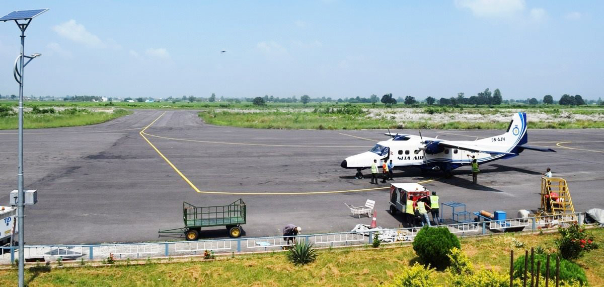 नेपालगञ्ज विमानस्थल विस्तारको काम पुनः शुरु