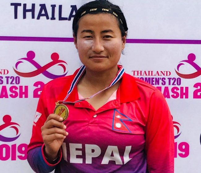 आईसीसीको वरीयतामा सिता राना मगरको सुधार