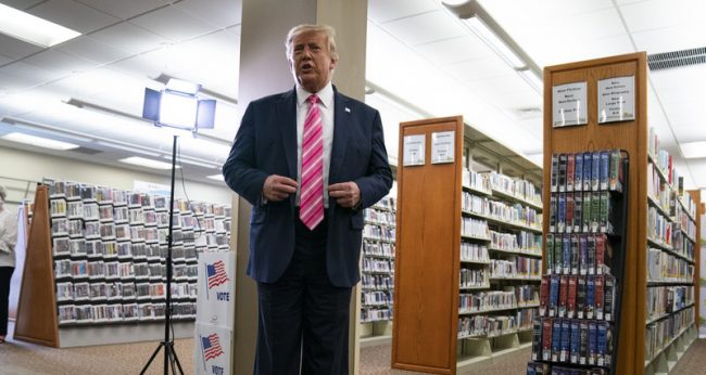 ‘मैले ट्रम्प नाम भएको एउटा व्यक्तिलाई भोट दिएँ’