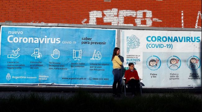 अर्जेन्टिनामा कोभिड–१९ सङ्क्रमितको सङ्ख्या दश लाख नाघ्यो