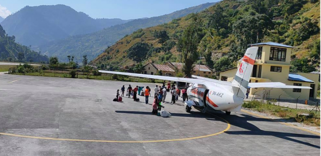 बझाङमा हवाई सेवा