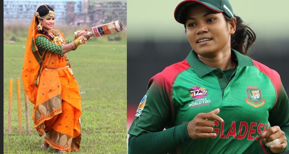 बंगलादेशी राष्ट्रिय खेलाडीको ‘वेडिङ फोटोशुट’ भाइरल, आइसीसीले गर्‍यो तारिफ