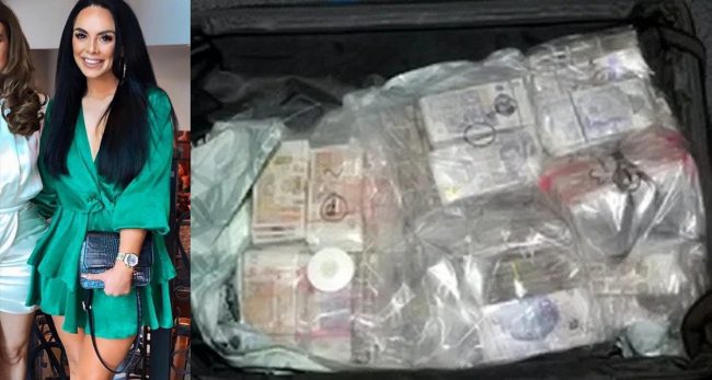 ५ वटा सुटकेसमा ३० करोड बोकेर दुबई उड्न लागेकी युवती विमानस्थलमा पक्राउ