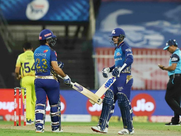 आईपीएल : मुम्बईले चेन्नईलाई दश १० विकेटले हरायो