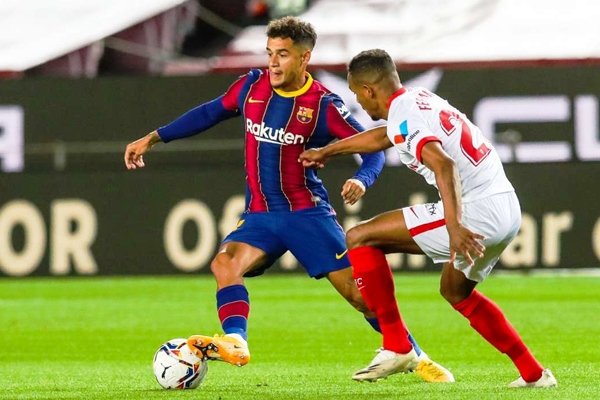 ला लीगा : बार्सिलोनाले सेविलालाई बराबरीमा रोक्यो