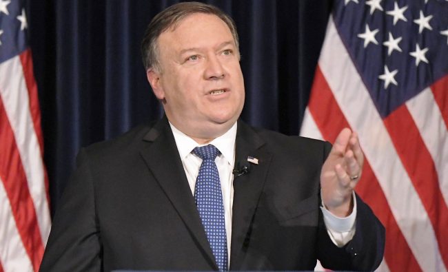 अमेरिकी विदेशमन्त्री पोम्पेओ एसियाली देशको भ्रमणमा जादै