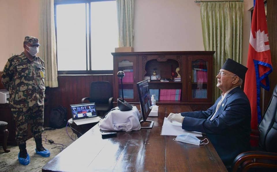 पृतनापति सम्मेलनमा प्रधानमन्त्रीले भनेः दार्चुलाको छाङरुमा घोडेटो बाटो बनाउनु सेनाको गर्व गर्न लायक काम (पूर्णपाठसहित)